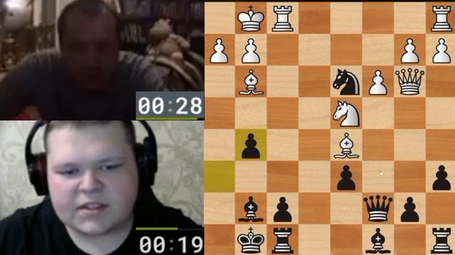 Есть такая буква?///19 партия///FM Вячеслав Витик VS CM Владимир Михайловский.