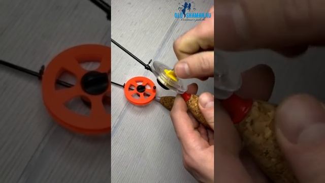 Зимняя удочка "Гольян" (безмотылка ручной работы) handmade смотреть онлайн