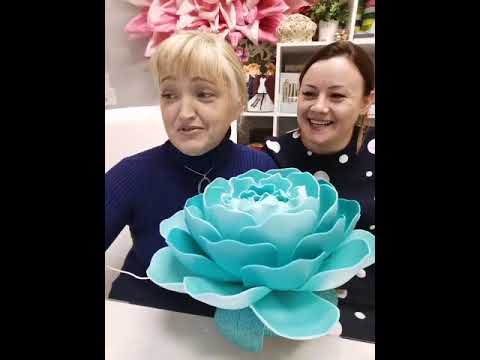 Светильник из изолона от Ирины Ищенко. смотреть онлайн