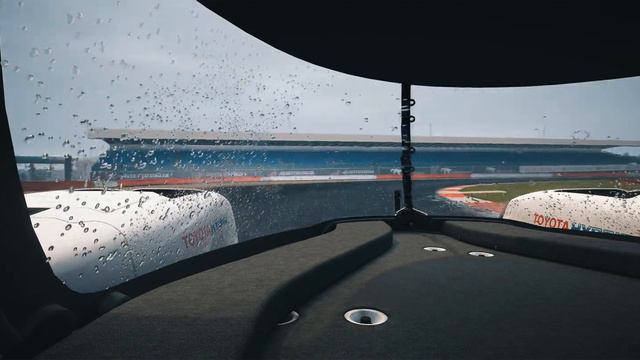 Assetto Corsa 2020 Toyota TS040 Hydrid Silverstone wet lap with physics смотреть онлайн