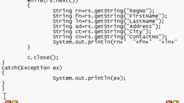 update record java jdbc, java oop.avi смотреть онлайн