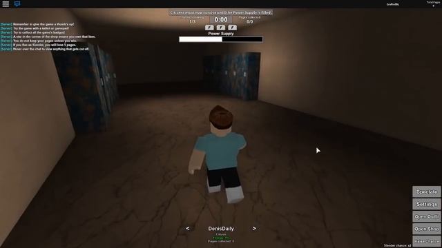 Roblox Adventures - SLENDERMAN HAUNTS OUR SCHOOL? (Roblox Stop it Slender) смотреть онлайн