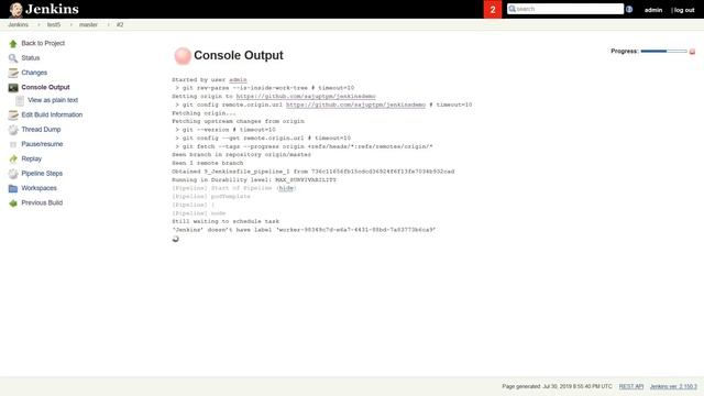 Jenkins Fix ERROR: Cloud does not exist: kubernetes смотреть онлайн