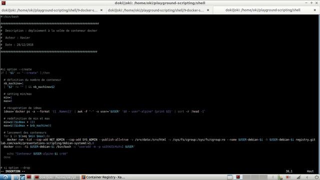 SCRIPTS 2.9 - Bash : docker ajout de ssh смотреть онлайн
