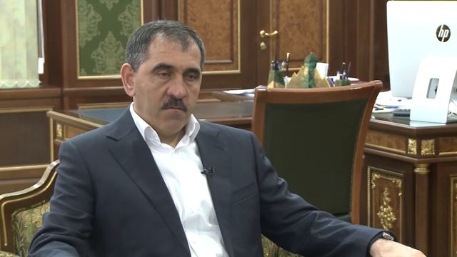 Юнус - Бек Евкуров дал интервью журналистам НТРК "Ингушетия". смотреть онлайн