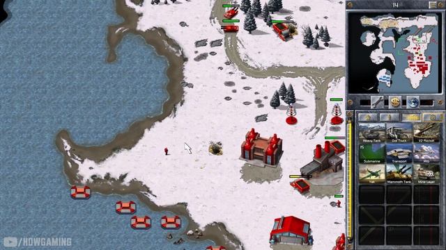 C&C Red Alert Remastered 4K - Soviet Campaign - Hard Difficulty - All Cutscenes смотреть онлайн