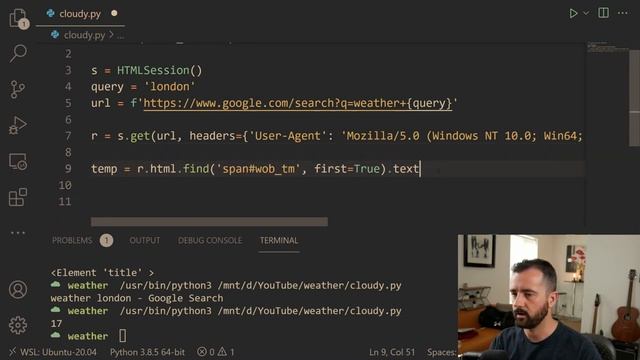 Web Scraping Weather Data with Python смотреть онлайн