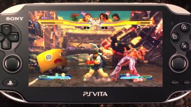 Street Fighter X Tekken PS Vita Promo смотреть онлайн