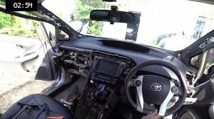 КАК СНЯТЬ ПАНЕЛЬ TOYOTA