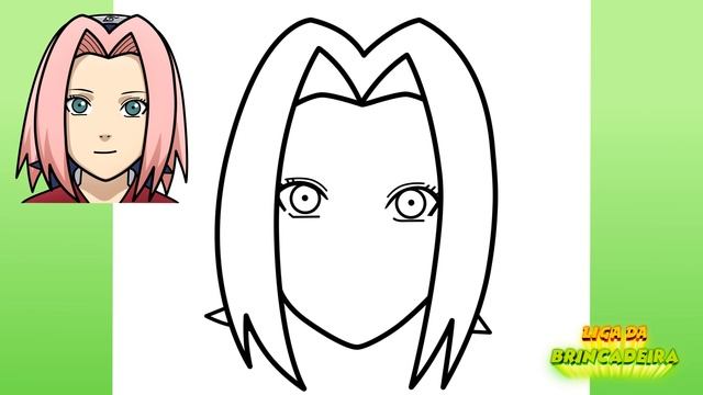 Como DESENHAR a SAKURA HARUNO - Como DIBUJAR a SAKURA HARUNO - NARUTO смотреть онлайн