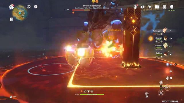DOUBLE CROWNED YOIMIYA C0 DESTROYS PRIMO GEOVISHAP | Genshin Impact смотреть онлайн