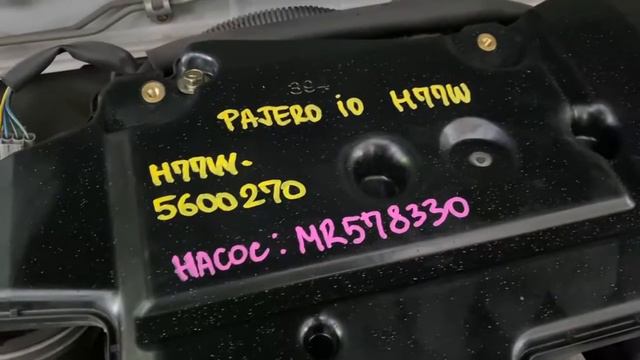 4G94 QX1253 PAJERO IO H77W смотреть онлайн