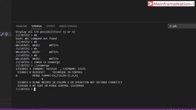ZOAU1 - Z Open Automation Utilities | Level 2.8 solution of Master the Mainframe 2020 | IBM MTM 202 смотреть онлайн