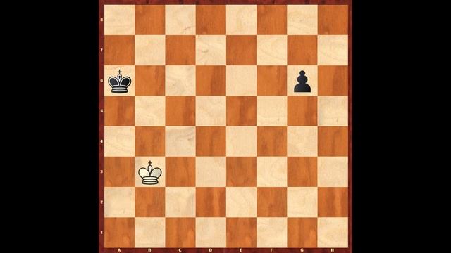 Пешечный эндшпиль. Урок 1. Оппозиция. смотреть онлайн