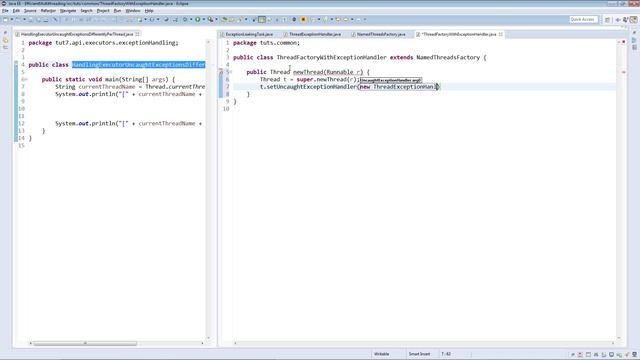 Handling Uncaught Exceptions In Executors Differently Per Thread смотреть онлайн
