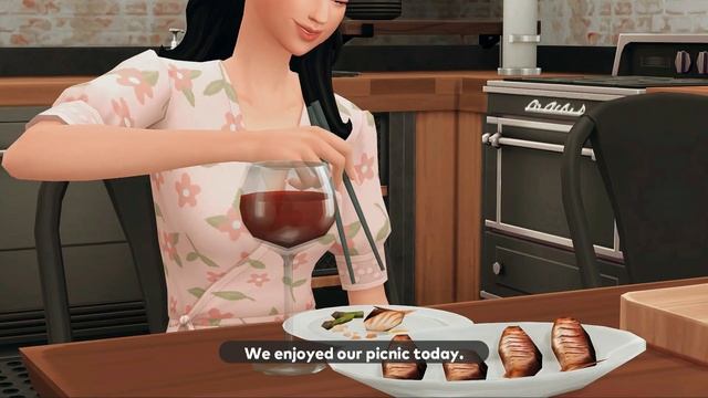 THE SIMS 4 VLOG ? | living alone, picnic date, spring season, sakura foods, indian restaurant etc смотреть онлайн