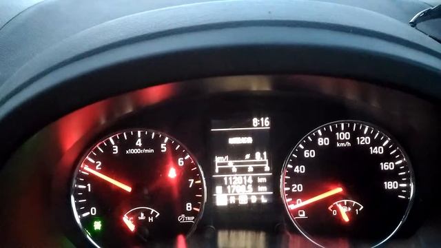 Зима запуск Х Трейл