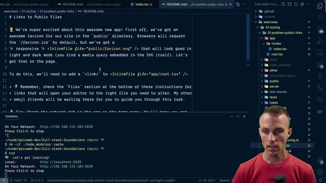 EpicWeb.dev Live stream: Working on Full Stack Foundations Workshop смотреть онлайн