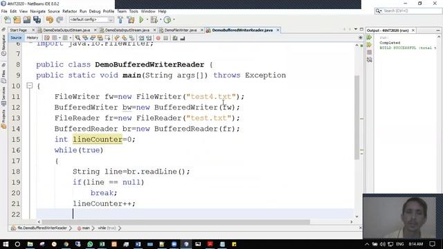 Java Programming Unit 07 IO Programming Lecture 2 смотреть онлайн