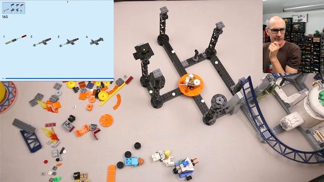 LIVE • Building and Trying to Motorize the LEGO Space Roller Coaster смотреть онлайн