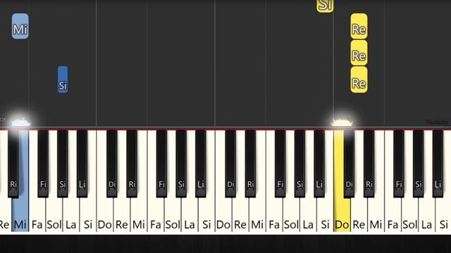 RUSH E - PIANO FÁCIL - TUTORIAL DE PIANO FÁCIL CON NOTAS - CANCIÓN FÁCIL PARA PIANO смотреть онлайн