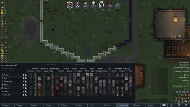 LA GRAN FUGA | MAGOS DESTERRADOS | RIMWORLD | e11 смотреть онлайн