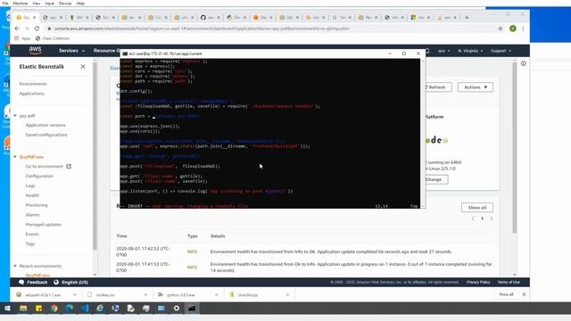 18. 布置Node.js项目到AWS里 - 困难重重：Deploy Node.js Project to AWS (Not Good) смотреть онлайн