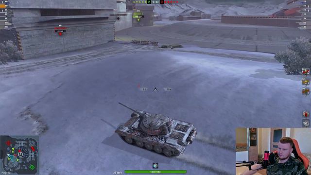 Первое впечатление Titan-54d. Очередной клон Т-54? WoT Blitz смотреть онлайн