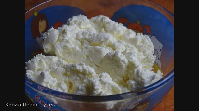 Творожный сыр по типу Филадельфия. Приготовление. смотреть онлайн