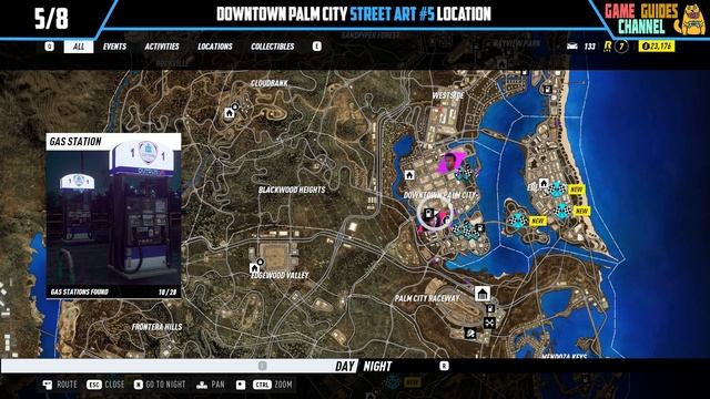 Need For Speed Heat All Street Art Locations Downtown Palm City смотреть онлайн