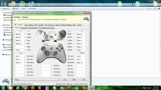Thrustmaster Firestorm Dual Analog 3 Settings For X360ce