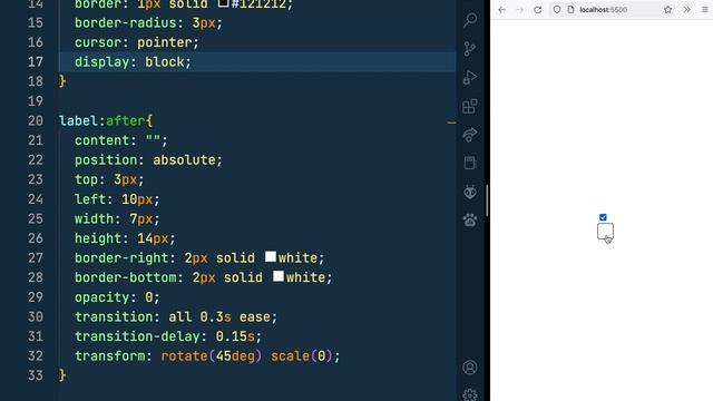 How to Create Custom Checkbox Animation with HTML and CSS смотреть онлайн
