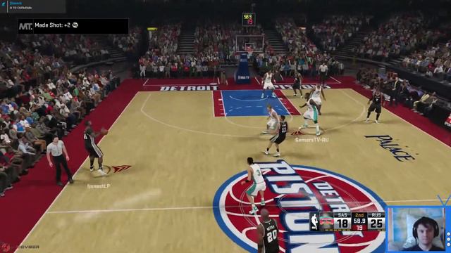 NBA 2K15 MY TEAM #46 ОНЛАЙН СтарПерцы vs Spurs (honestLP) смотреть онлайн