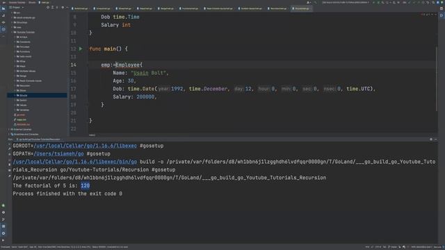 Learn Golang Structs ("CLASSES in Go") in 9minutes - PART 15 смотреть онлайн