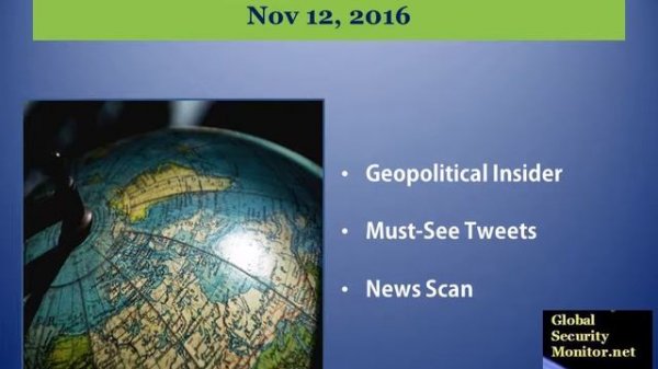Global Security Monitor Week in Revew - 11/12/2016