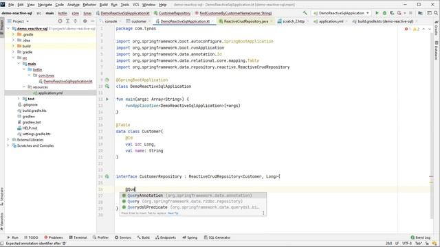 Reactive web application with MySQL database and Kotlin смотреть онлайн