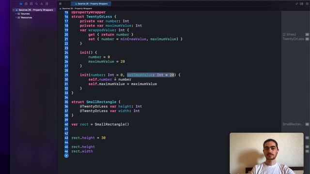 Занятие 26 - Property Wrappers смотреть онлайн