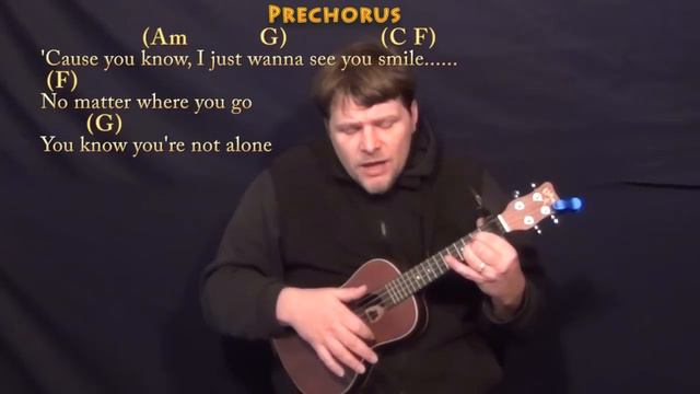 One Call Away (Charlie Puth) Ukulele Cover Lesson with Chords/Lyrics - Capo 1st смотреть онлайн