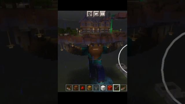 STEVE old statue in minecraft #shorts смотреть онлайн