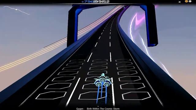 Audiosurf -- Qygen - Birth Within The Cosmic Storm смотреть онлайн