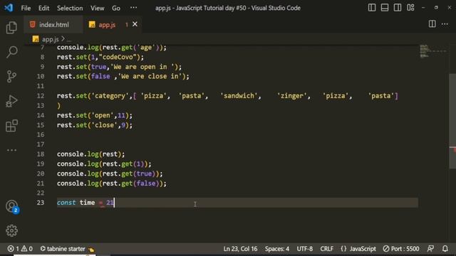 Mastering JavaScript's new Map() Function | Hindi/Urdu | JavaScript Tutorial #50 смотреть онлайн