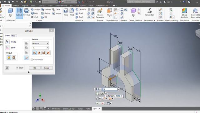 Transfer Fork AUTOCAD Inventor (Tutorial) UNISA CAD161S ( EMO1601) / AUTODESK смотреть онлайн