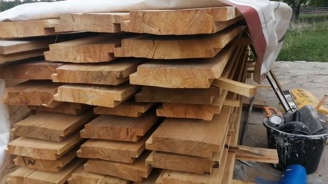Плаха пола из лиственницы. смотреть онлайн