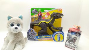 Индораптор и щенок Митя! Обзор игрушки IMAGINEXT Jurassic World Индораптор и Мэйзи GKL51