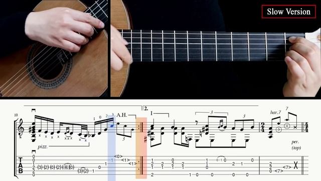 Tango en Skaï - Guitar Lesson + TAB смотреть онлайн