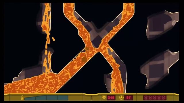 PixelJunk Shooter 2 "Survivalist" All Survivors & Treasure смотреть онлайн