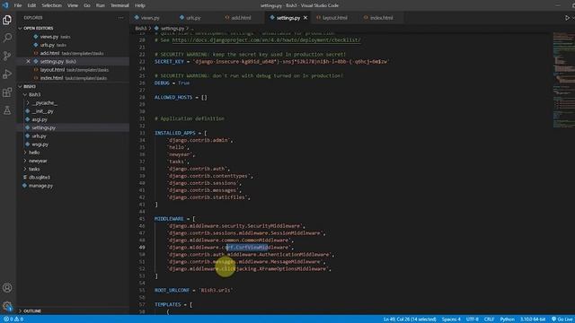 Python Django Tutorial for Beginners "To do list Program" | كورس جانجو (دجانغو) للمبتدئين (D03) смотреть онлайн