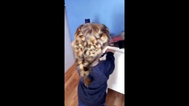 Прическа Косы с цветами смотреть онлайн