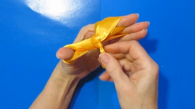 Супер^ЛЕГКО Как Красиво Завязать Банты.Бант из атласной ленты МК.Как быстро сделать пышный бант. смотреть онлайн