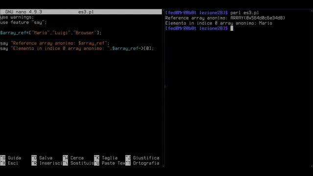 Perl:lezione 28:references pt2: casi di utilizzo, strutture dati complesse, entità anonime e test смотреть онлайн